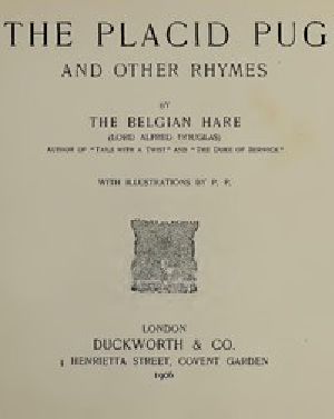 [Gutenberg 45292] • The Placid Pug, and Other Rhymes